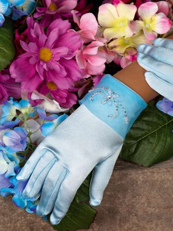 Перчатки для девочек, Perlitta PACG011324, голубой, Perlitta PACG011324 голубой