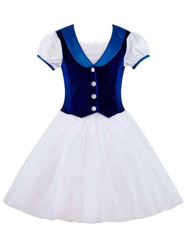 Платье, Perlitta PRA051603, royal blue/white, Perlitta PRA051603 синий