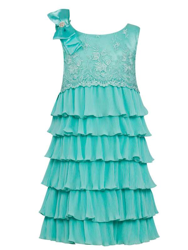 Платье, Perlitta PRA061606A, light turquoise, Perlitta PRA061606A зелёный