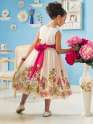 Платье для девочек, Perlitta PSA011403 бежевый