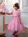 Платье праздничное для девочек, Perlitta PSA021101 розовый