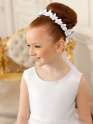 Платье праздничное для девочек, Perlitta PSA051202 белый