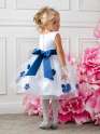 Платье праздничное детское с болеро, Perlitta PSAK071403 белый